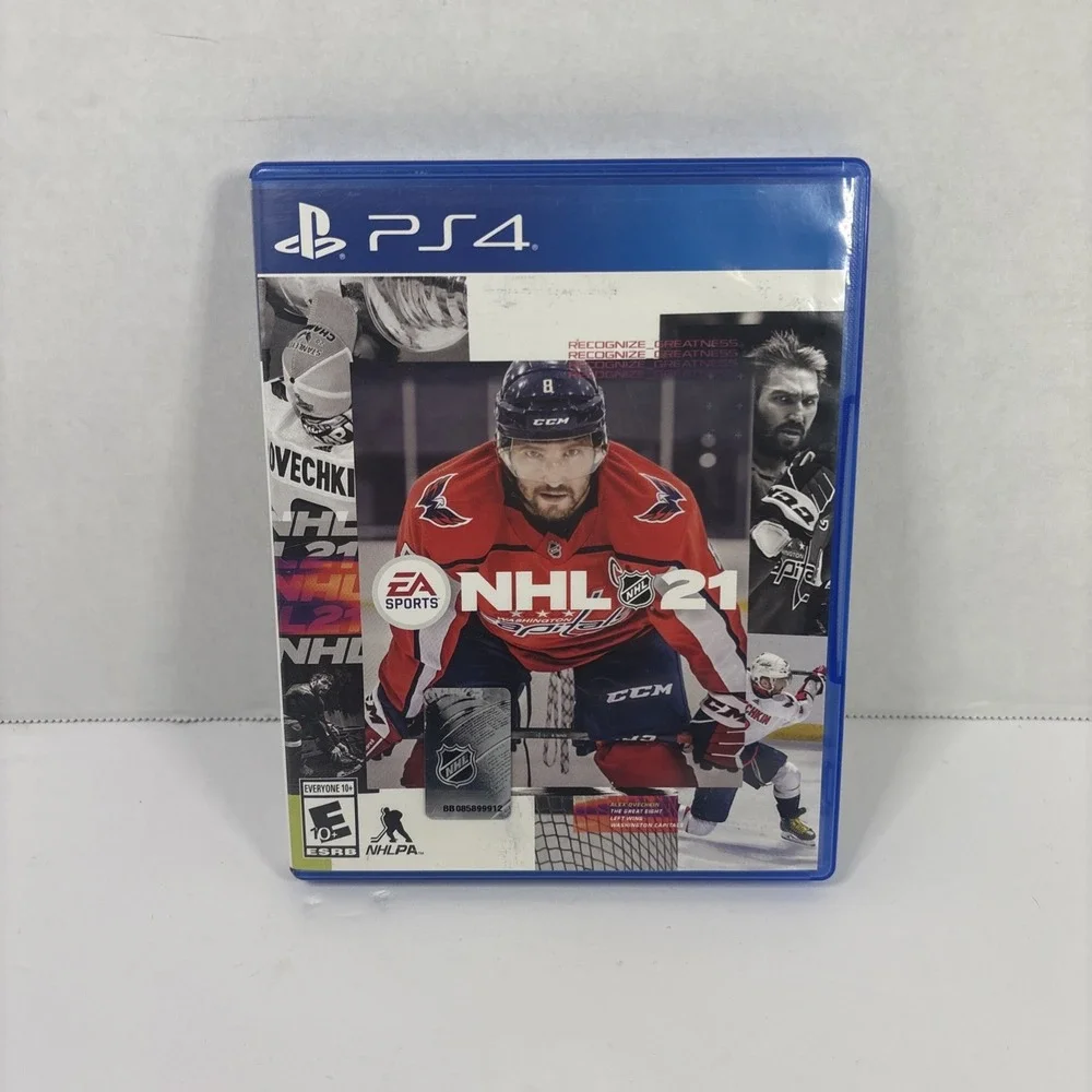EA Sports NHL 21 Sony PlayStation 4 PS4 Hockey Video Game Alex Ovechkin 2020